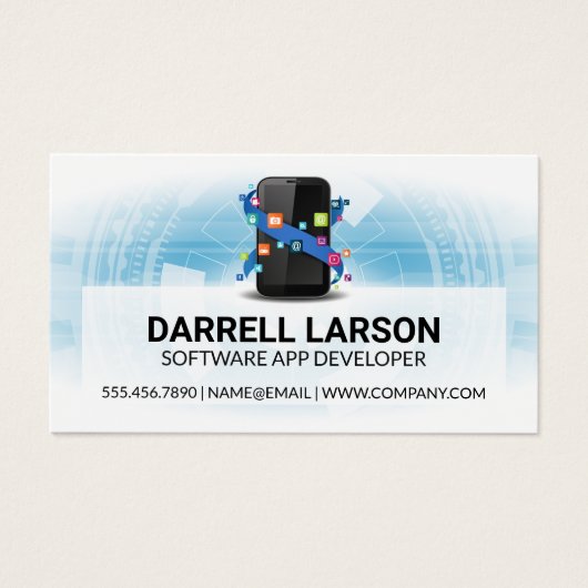 Icône Applications mobiles | Tech (Devant)