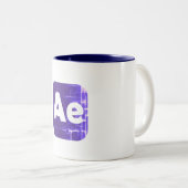 Icône Après effet Impression Mug (Devant droit)