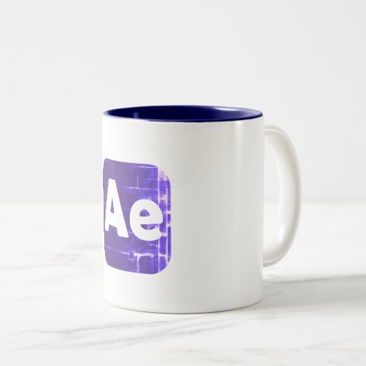 Icône Après effet Impression Mug (Devant droit)