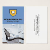 Icône Bouclier dentaire | Bureau dentaire (Devant & derrière)