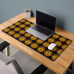icône btc avec motif noir