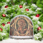 Icône chrétienne orthodoxe du Buisson ardent (Noël)