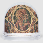 Icône chrétienne orthodoxe du Buisson ardent (Arrière)