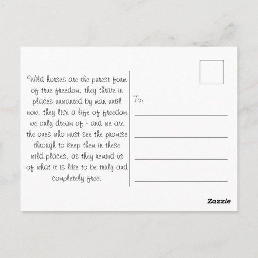 Icône de liberté - Carte postale (Dos)