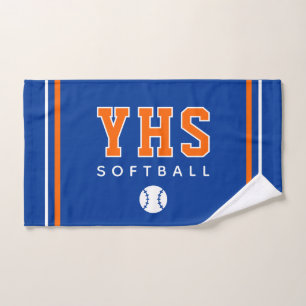 Icône de softball, Initiales personnalisées de l'é