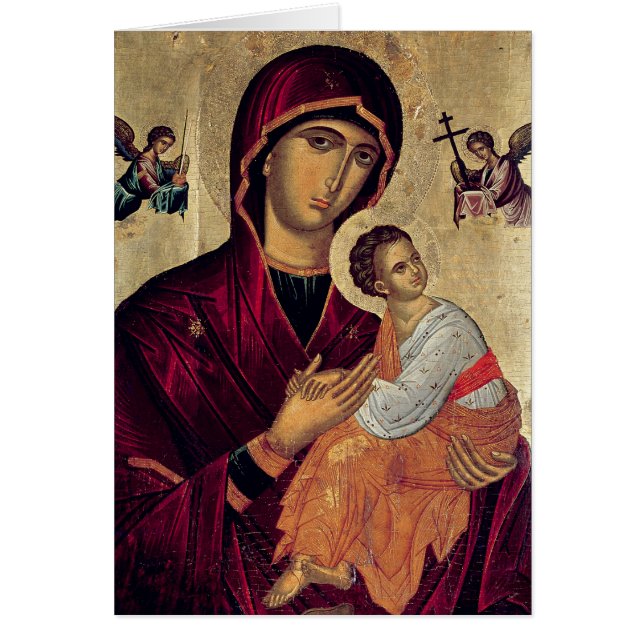 Icône dépeignant la mère sainte de la passion (Devant)