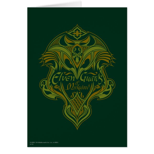 Icône des gardes elfes de Mirkwood Shield (Devant)