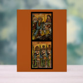 Icône éthiopienne de la Nativité (Neutre)