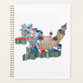 Icone Londres Points de repère Carte Royaume-Uni V (Devant)