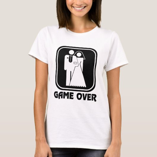 Icône mariage : Jeu sur T-shirt (Devant)
