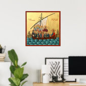 Icône mystique de la Sainte Église Poster (Bureau à domicile)