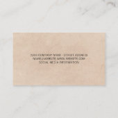 Icône oeil | Carte de visite optométriste (Dos)