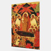 Icône orthodoxe de la Dormition de la Mère de Dieu (Angle)
