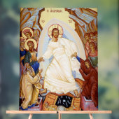 Icône orthodoxe de l'Anastasis Résurrection (Neutre)