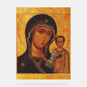 Icône orthodoxe de Notre-Dame de Kazan