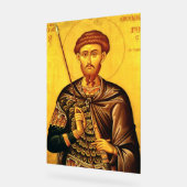 Icône orthodoxe de Saint Théodore Tiron (Angle)