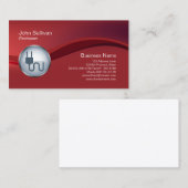 Icône prise électrique Carte de visite électrique (Devant / Derrière)