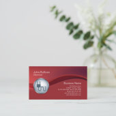 Icône prise électrique Carte de visite électrique (Debout devant)