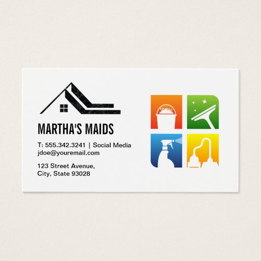 Icône Services de nettoyage à domicile | Logo de l (Devant)