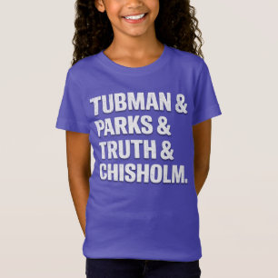 Iconen van de geschiedenis: Tubman, Parks, Truth,  T-shirt