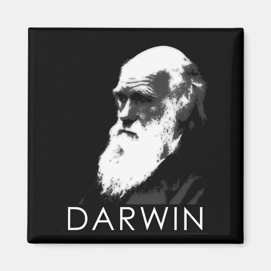Iconen van de wetenschap: Darwin Magneet (Voorkant)