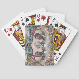 Iconen van de zwarte geschiedenis: met Frederick D Pokerkaarten