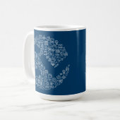 Icônes CV - Mug 15oz (Devant gauche)