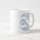Icônes CV - Mug Jumbo (Devant droit)