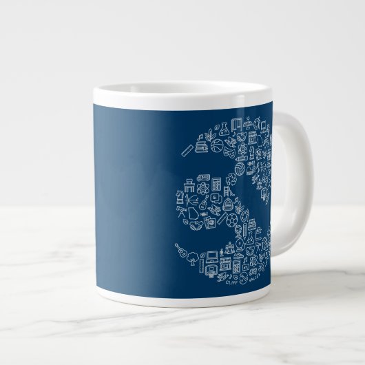 Icônes CV - Mug Jumbo (Devant droit)