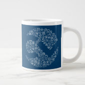 Icônes CV - Mug Jumbo (Droite)