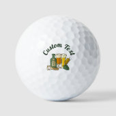 Icônes de bière Balles de golf (Recto)