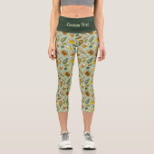 Icônes de bière Motif Capri Leggings (Recto)