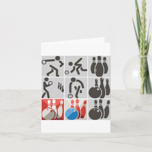 Icônes de botte à dix broches Note Cartes (Devant)