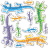 Icônes de Lizard Tribal Set Sticker (Devant)