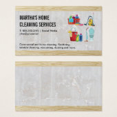 Icônes de nettoyage de la maison | Mable Wood Arri (Devant & derrière)