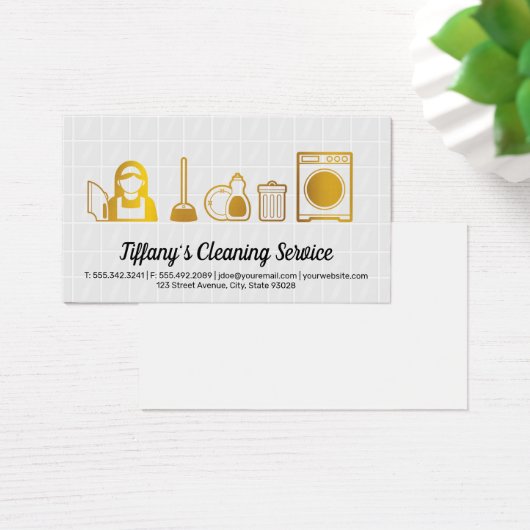 Icônes de nettoyage de l'or | Tile (Bureau)