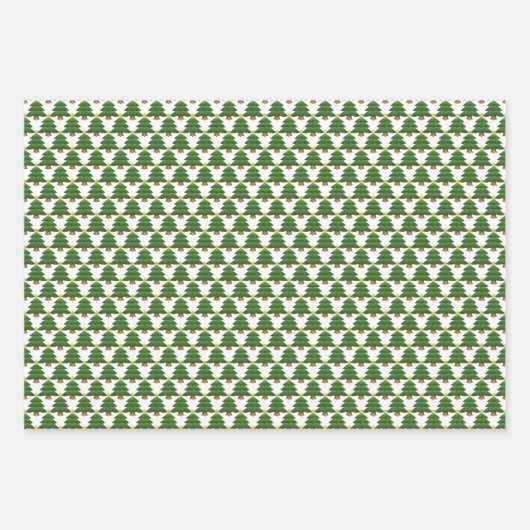 Icônes de Noël Conception Enveloppement Papier Jeu (Devant 3)