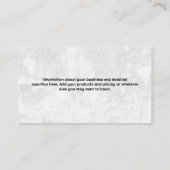 Icônes de sports d'équipe | Carte de visite QR (Dos)