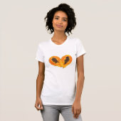 Icônes de style fruits papaye T-Shirt (Devant entier)