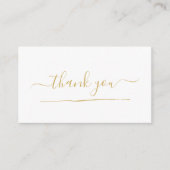 Icônes d'or blanc merci carte boîtier (Devant)