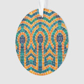 Icônes d'or MOSAIC Cercle acrylique ornement (devant)