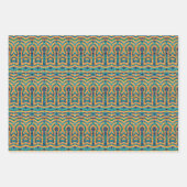 Icônes D'OR MOSAIC Papier à enveloppement plat (Devant 3)