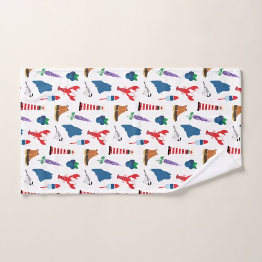 Icônes du Maine (Serviette à main)