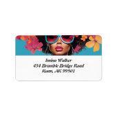 Icônes glamour : Diva Delights Étiquette (Devant)