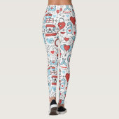 Icônes mariages leggings (Dos)