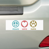 Icônes rondes Peace Lows Bumper Sticker (En voiture)