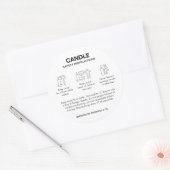 Icônes simples noir et blanc Étiquette de sécurité (Enveloppe)