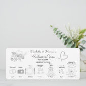 Icônes tracées à la main du programme de la ligne  (Debout devant)