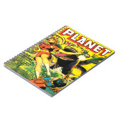 ICONIC 1940'S Sci Fi PULP COMICS Notitieboek (Linkerzijde)