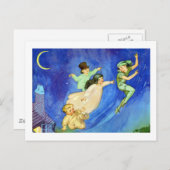 ICONIC-AFBEELDING VAN PETER PAN BRIEFKAART (Voorkant / Achterkant)